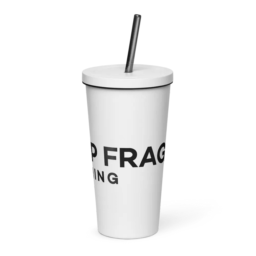 TopFrag™ Insulated Tumbler with a Straw product image (11)