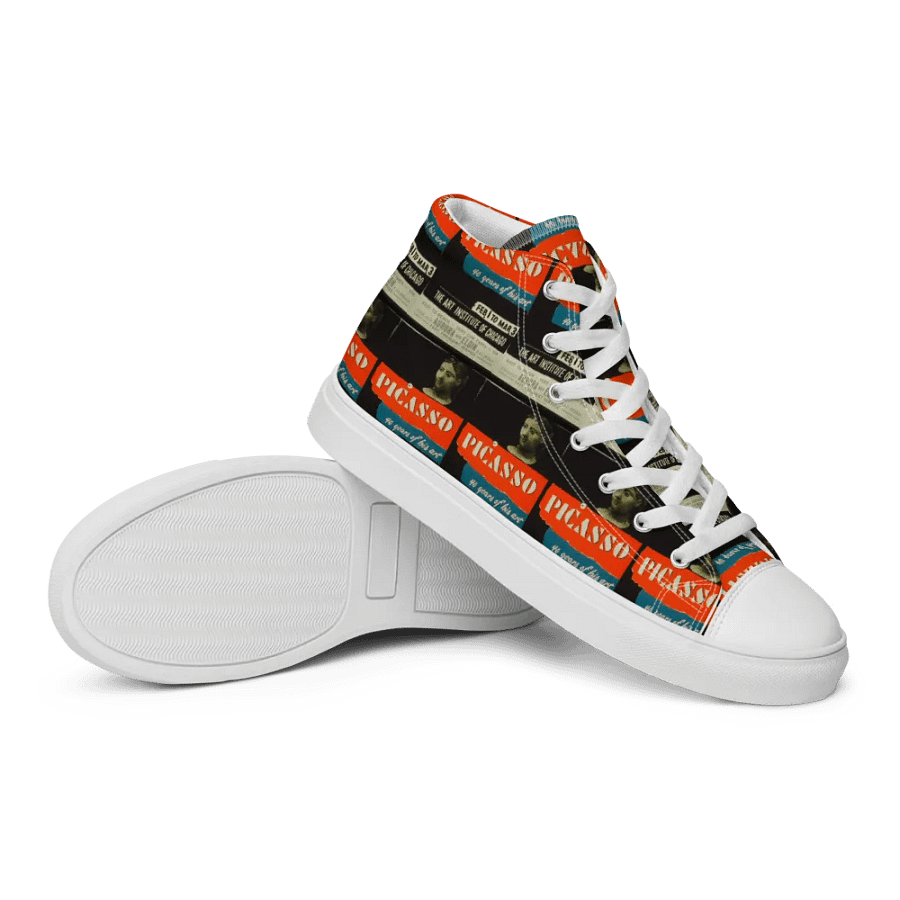 Picasso Art Poster Women’s Canvas High Tops product image (12)
