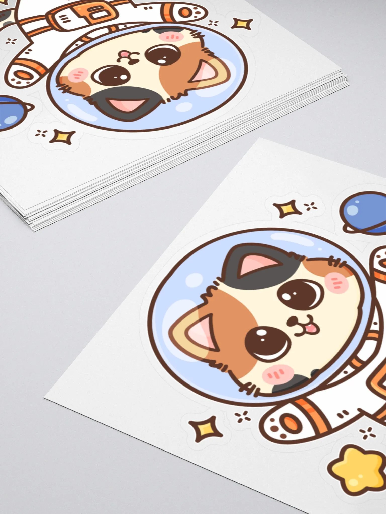 Spacecat Sticker Set product image (12)