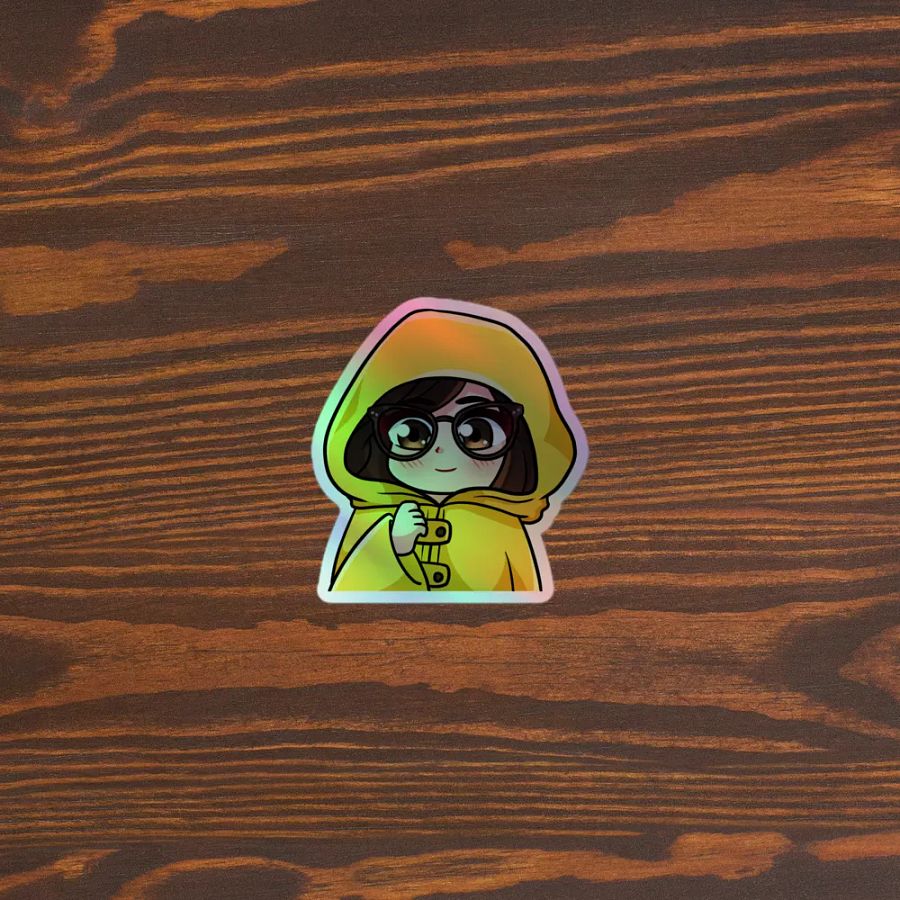 Raincoat Kiss-cut Holo Sticker product image (5)