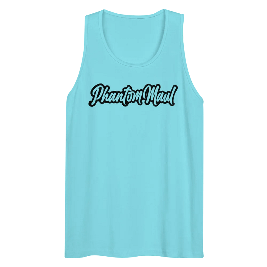 Black 'PhantomMaul' Men's Tank Top product image (98)