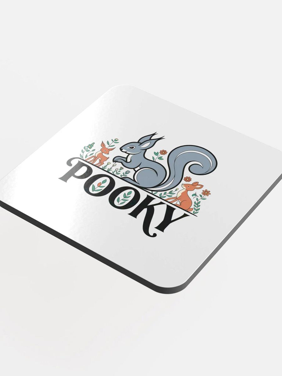 Coaster or micro art piece: Pooky and woodland friends product image (4)