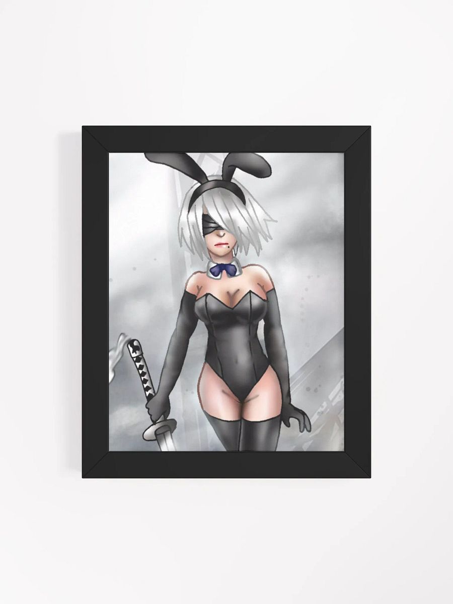 Bunny girl 2b in Frame Poster product image (25)