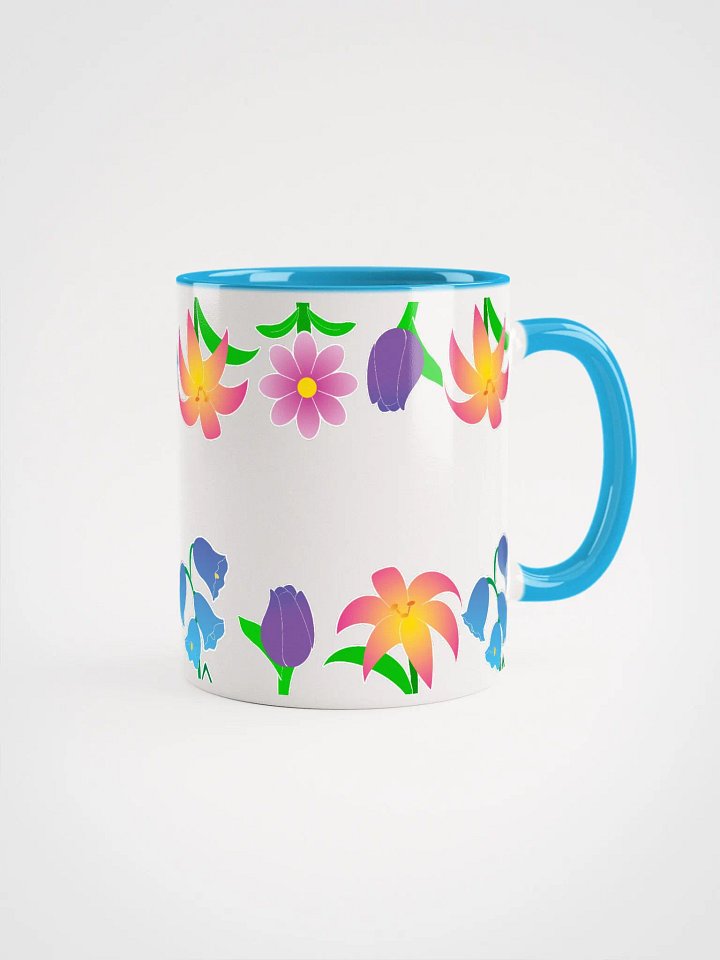 Flowery - color mug double sided product image (2)