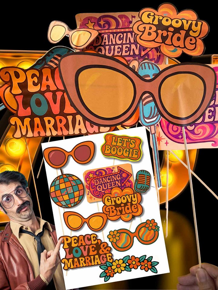 Hippy Hen do Photo props product image (2)