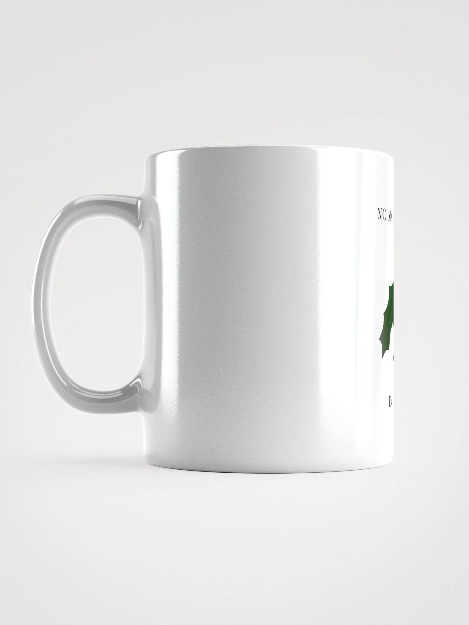 No More Mistletoe in December Illustration Mug product image (5)