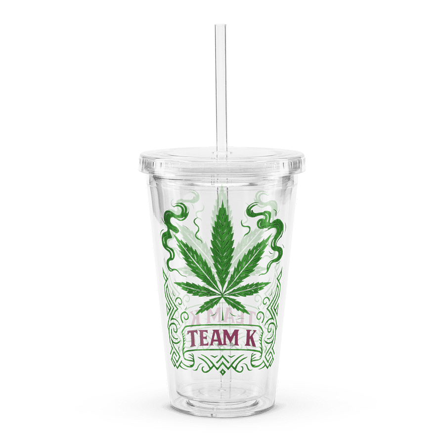 Team K V-7 Clear Plastic Tumbler product image (2)
