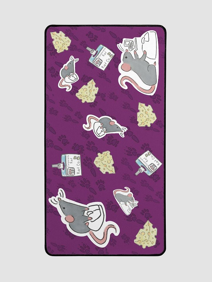 Corporate Rat Desk Mat- Magenta product image (2)