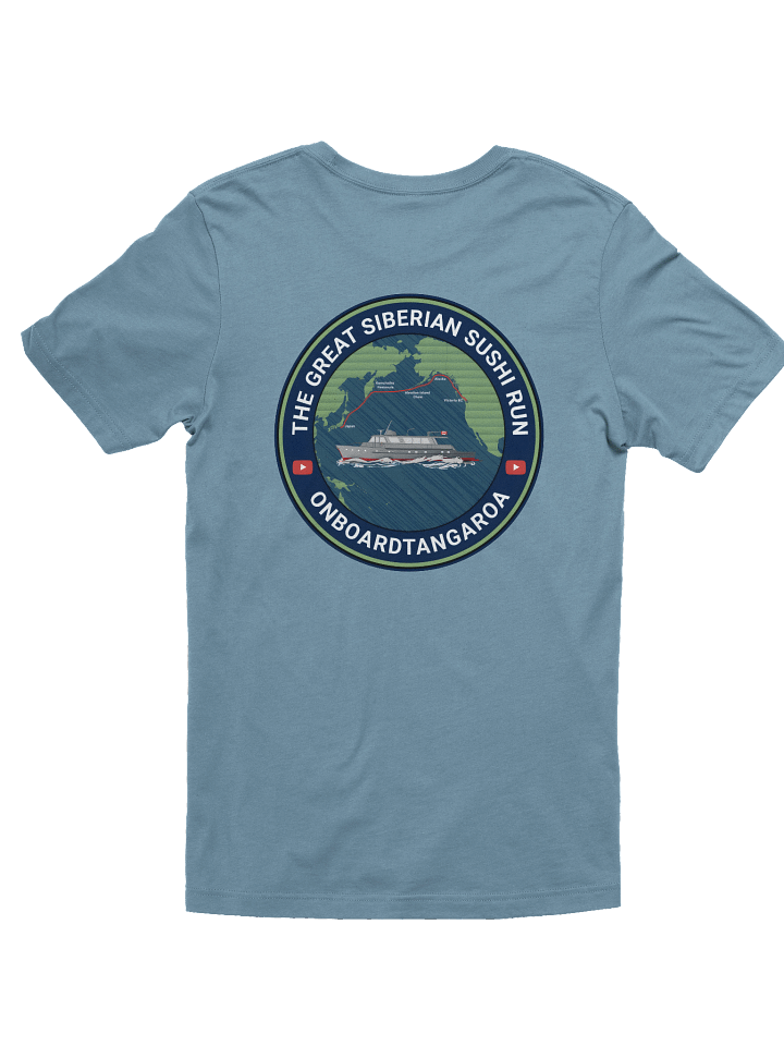 Ladies’ Scoop Neck T-Shirt – GSSR Route Map product image (2)
