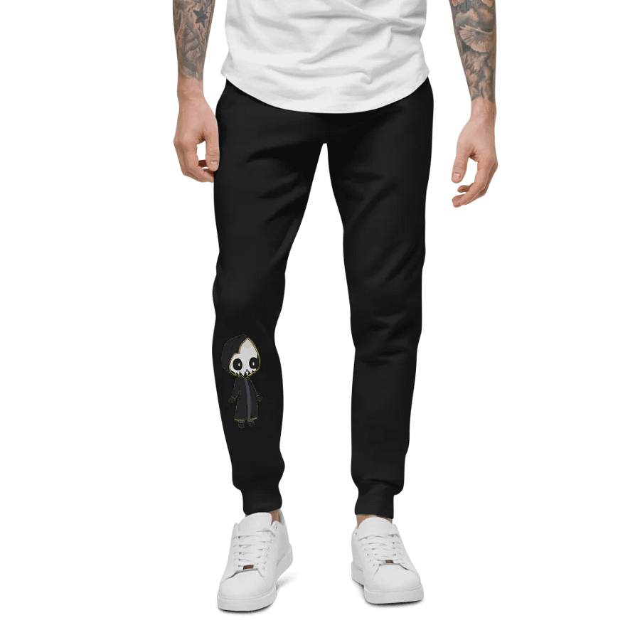 Grim Reaper Unisex Fleece Joggers product image (5)
