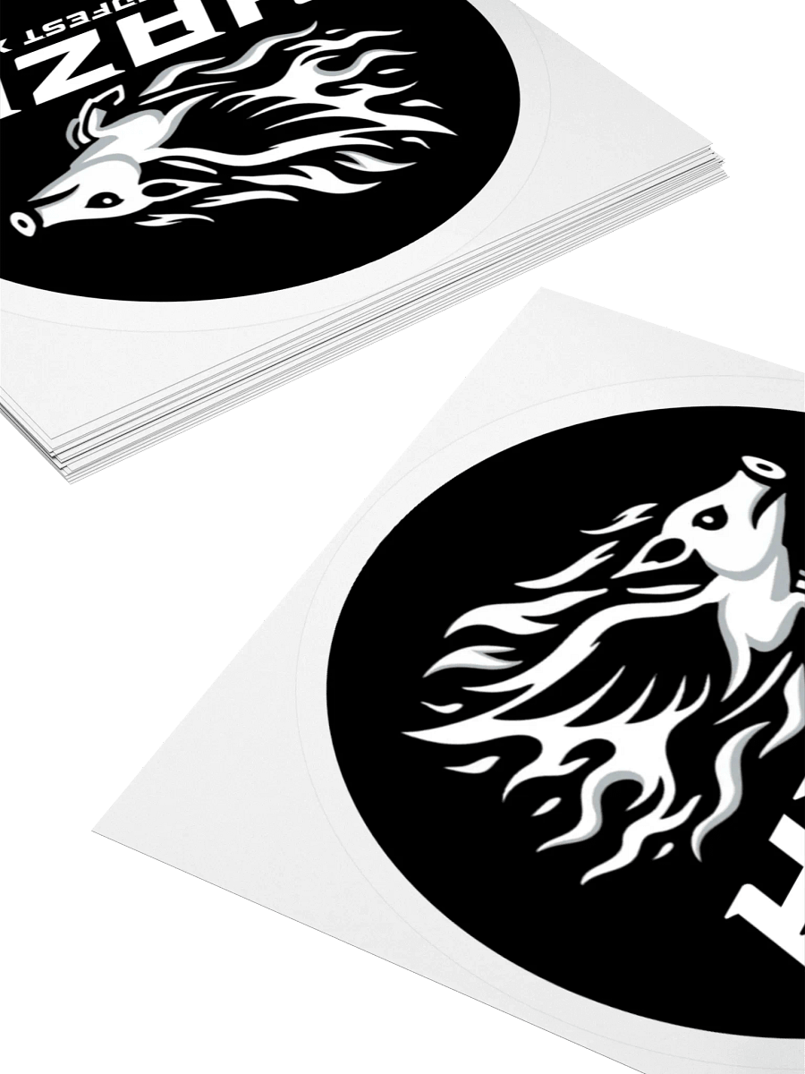Haze Original Logo Circle Sticker product image (11)