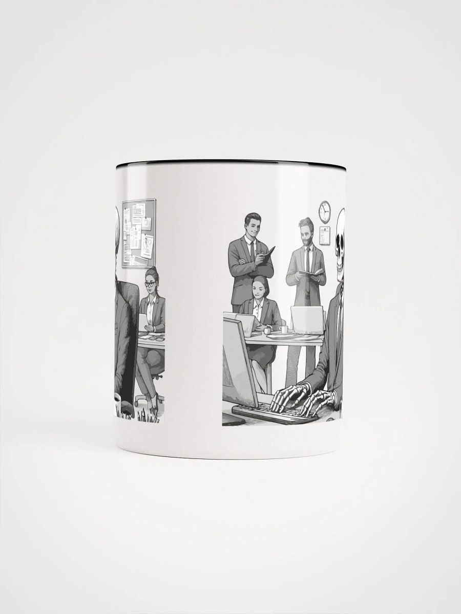 Corporate Skeleton (Black and White Mug) product image (3)
