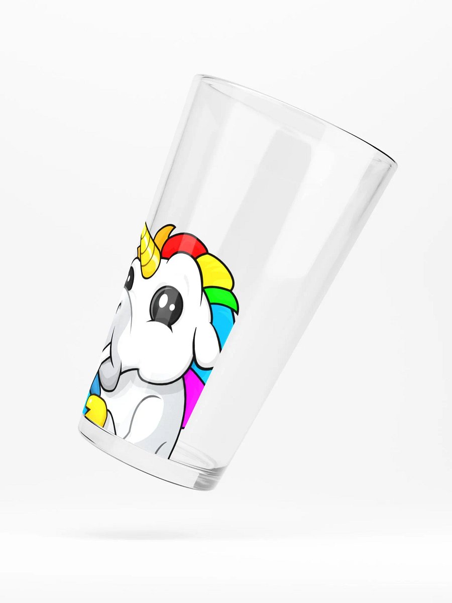 Sipping unicorn pint glass product image (5)