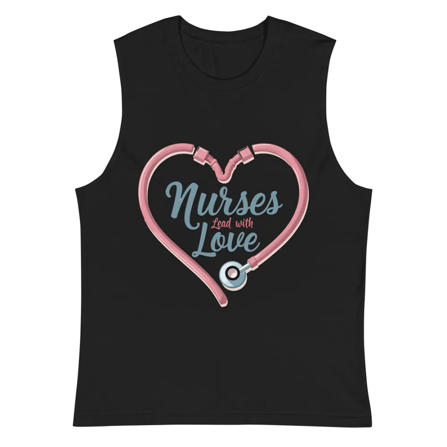 Healing Love Stethoscope Heart Muscle Tank product image (3)