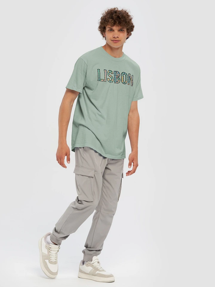 Cute Lisbon Tiles T-Shirt - Perfect Souvenir [00017] product image (1)