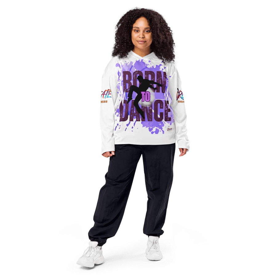 Dynamic Born to Dance His Silhouette Hockey Jersey product image (8)