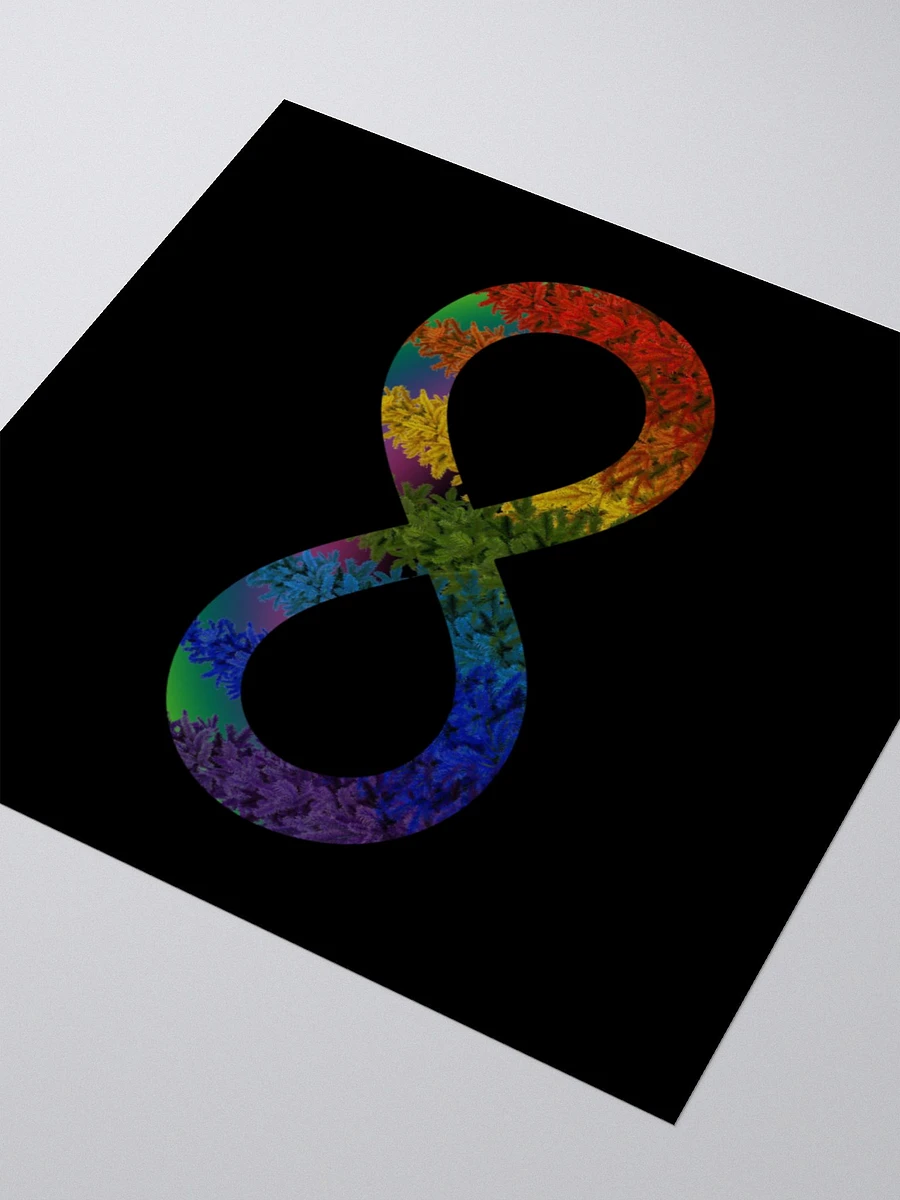 Queer Trees Autistic Infinity Sticker product image (7)