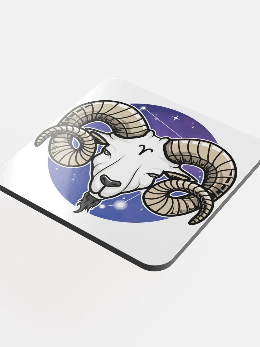Cosmic Aries Ram Cork Coaster product image (4)