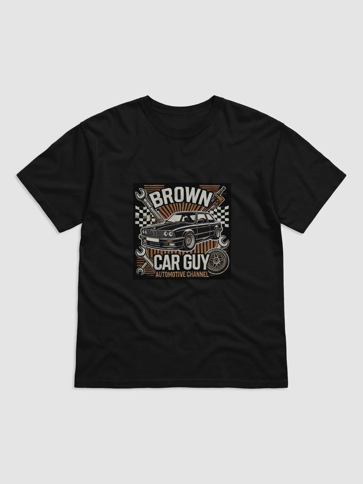 BrownCarGuy Channel BMW E30 T-Shirt product image (1)