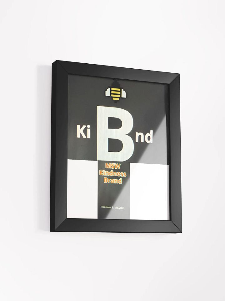 Melissa S Wayner Kindness Brand Poster product image (4)