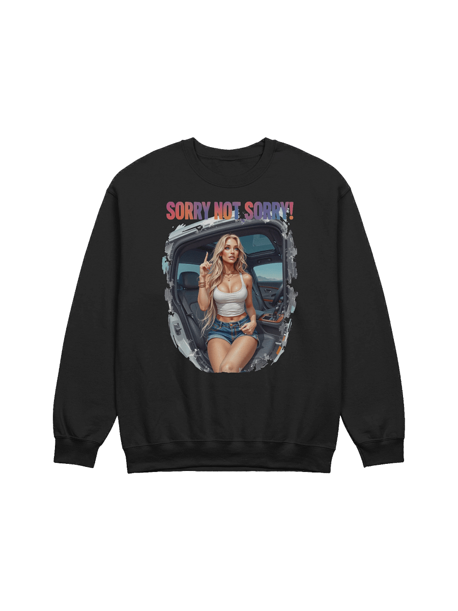 Sorry Not Sorry Crewneck Sweatshirt product image (3)