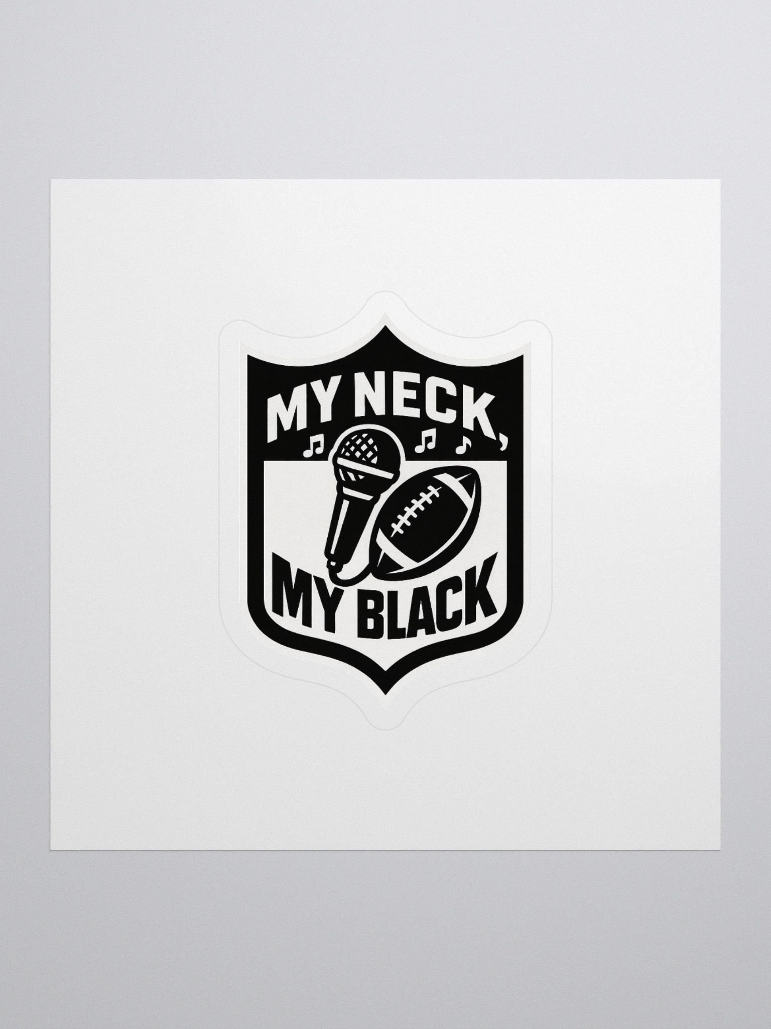 My Neck, My Black - Sticker product image (1)