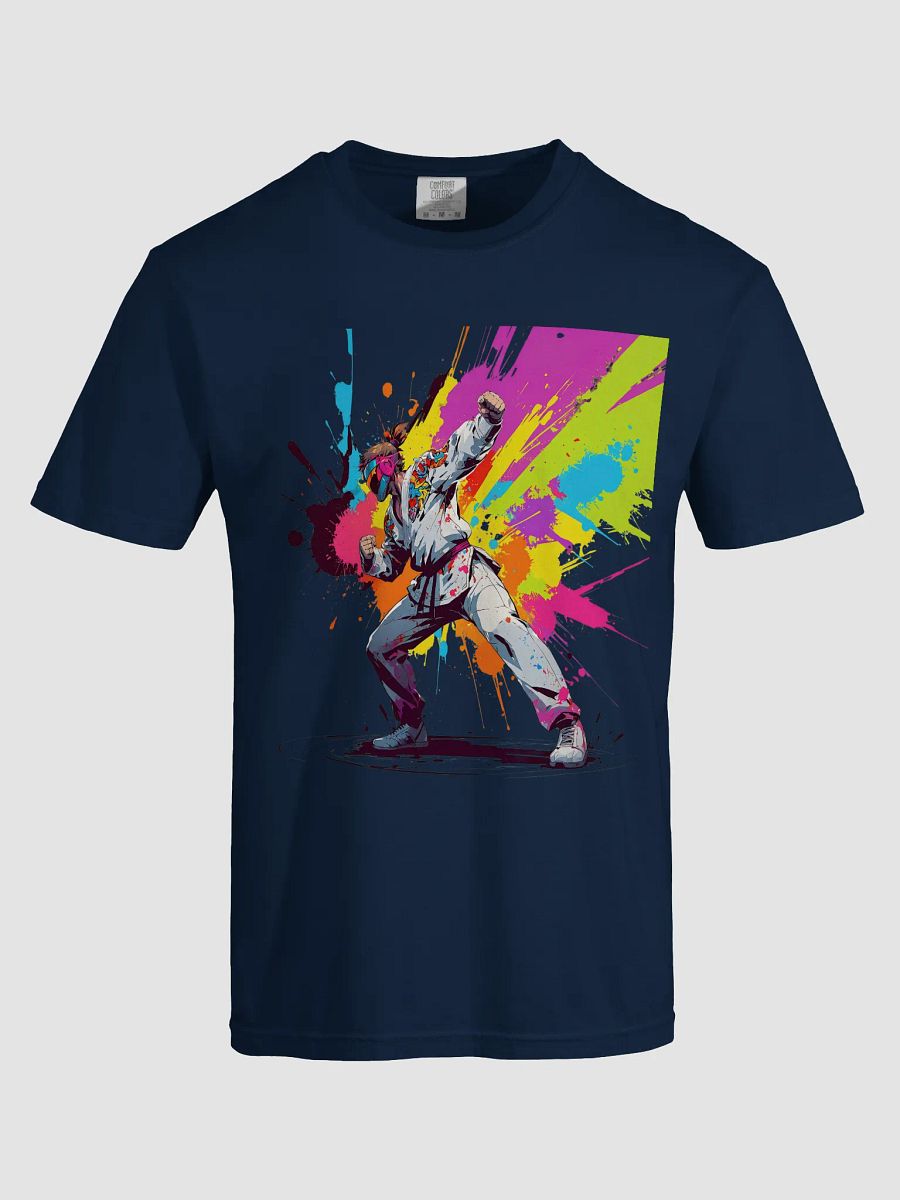 Comfort Colors Garment-Dyed Heavyweight T-Shirt ( D_0144_Color Kick Taekwondo Boy of the Streets ) product image (60)