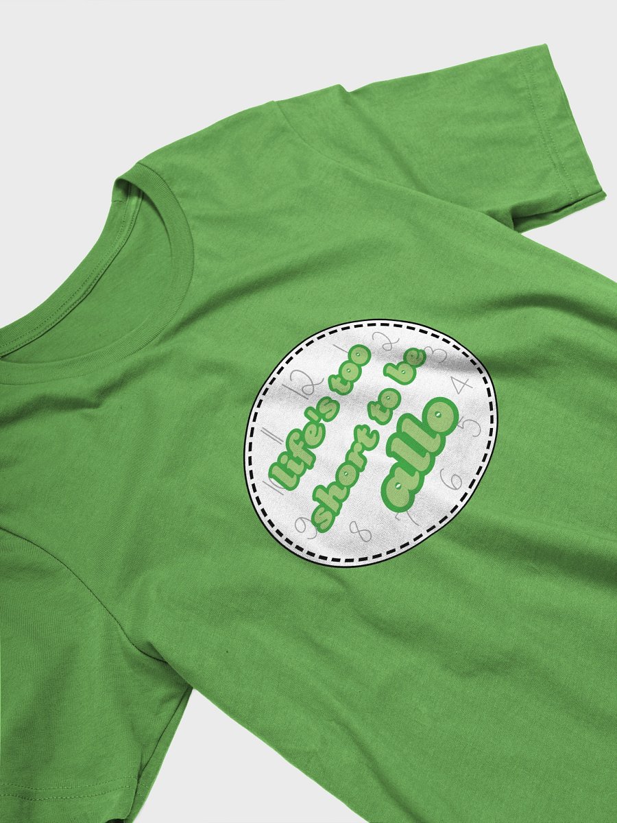 life's too short to be allo aro t-shirt product image (3)