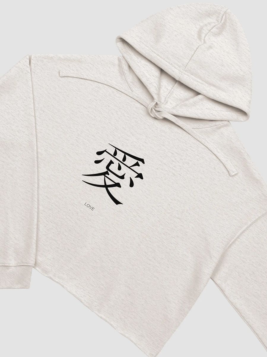 Love Kanji Crop Hoodie product image (12)