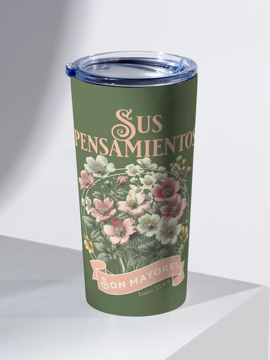 Sus Pensamientos 20oz Stainless Steel Tumbler product image (2)