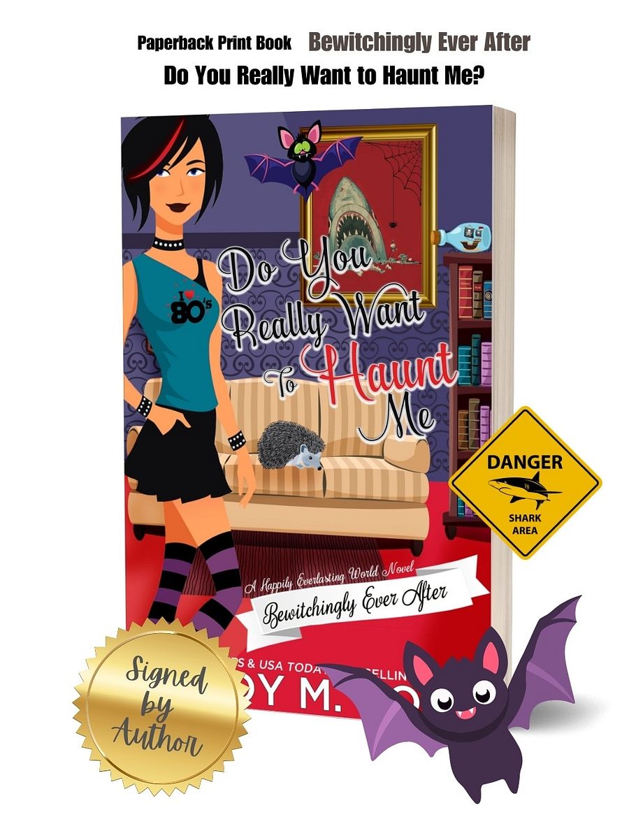 Do You Really Want to Haunt Me Signed Paperback Print Book product image (1)