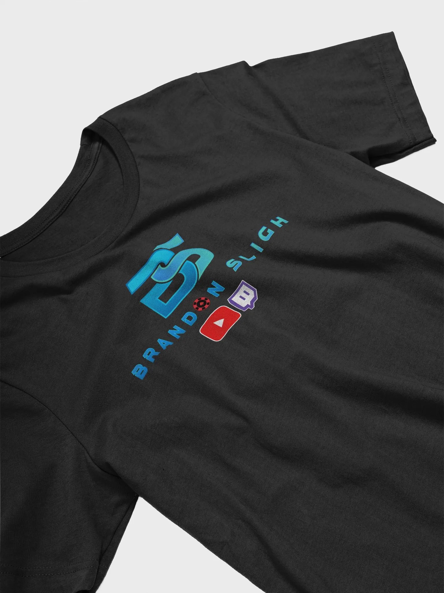 Brandon Sligh Official Logo + Socials T-Shirt product image (3)