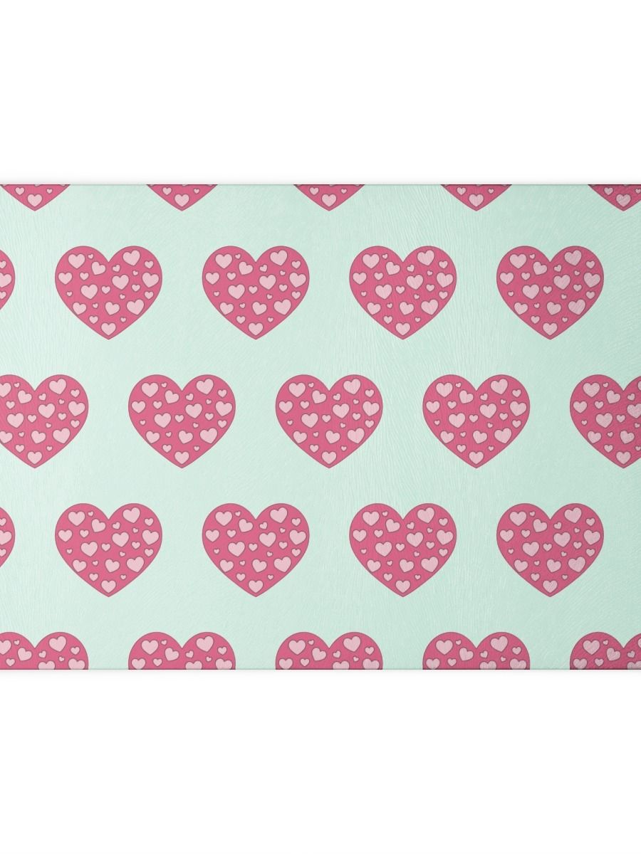 Glass Cutting Board - Heart Pattern for Love in the Kitchen product image (3)