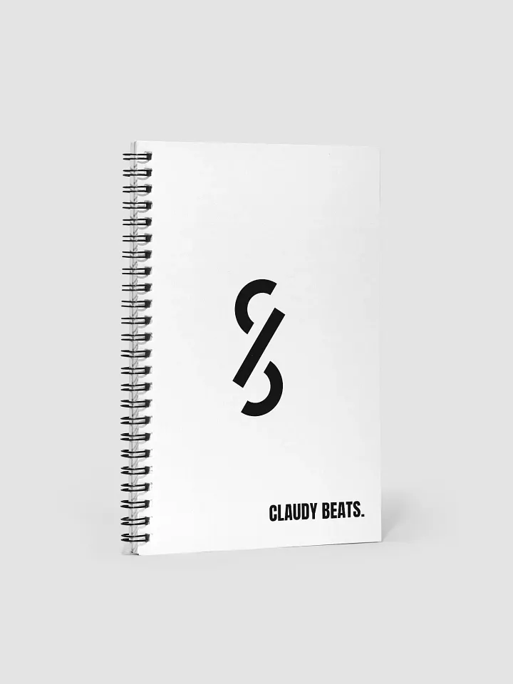 CLAUDY BEATS SPIRAL NOTEBOOK product image (1)