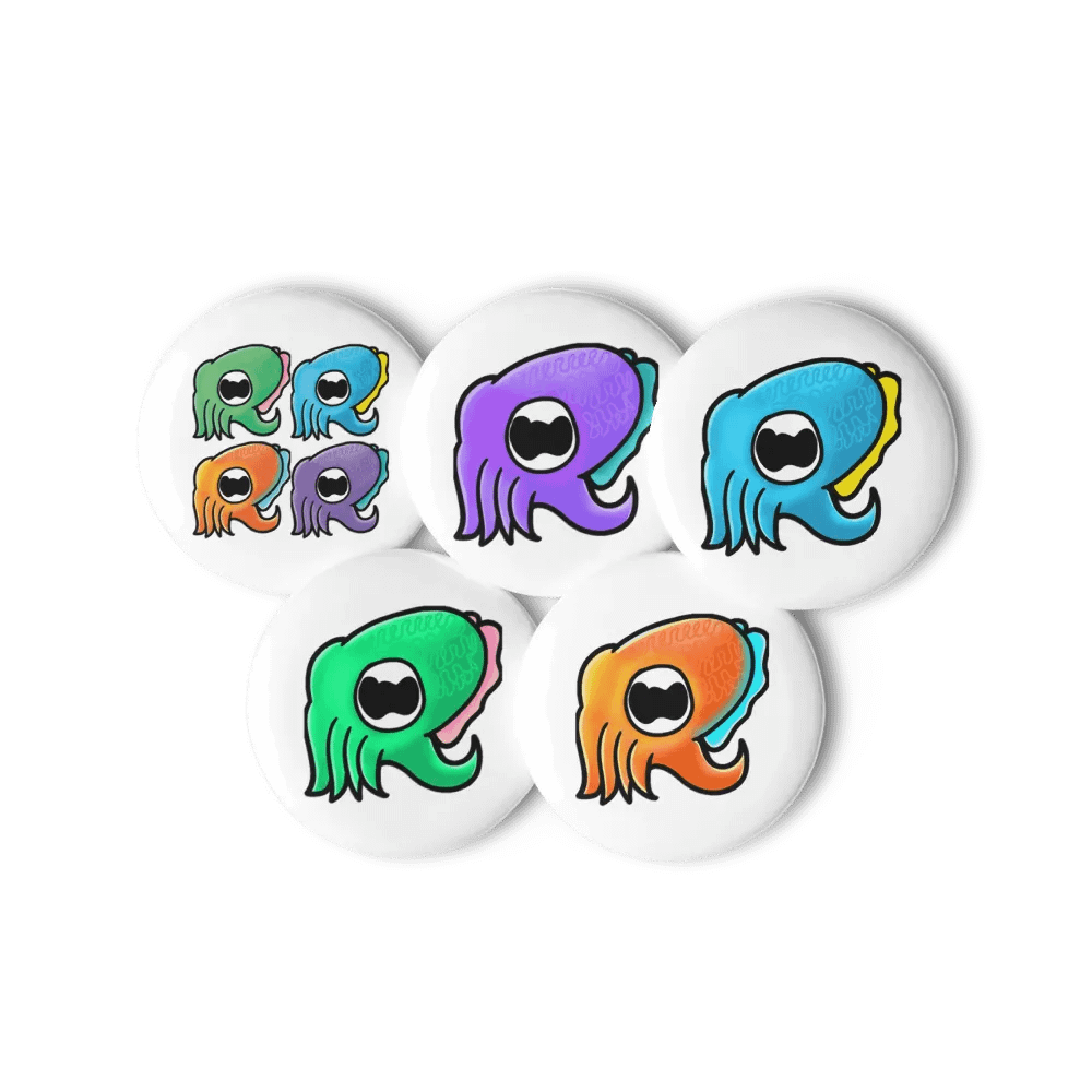 Cuttle Crew Pins Set product image (11)