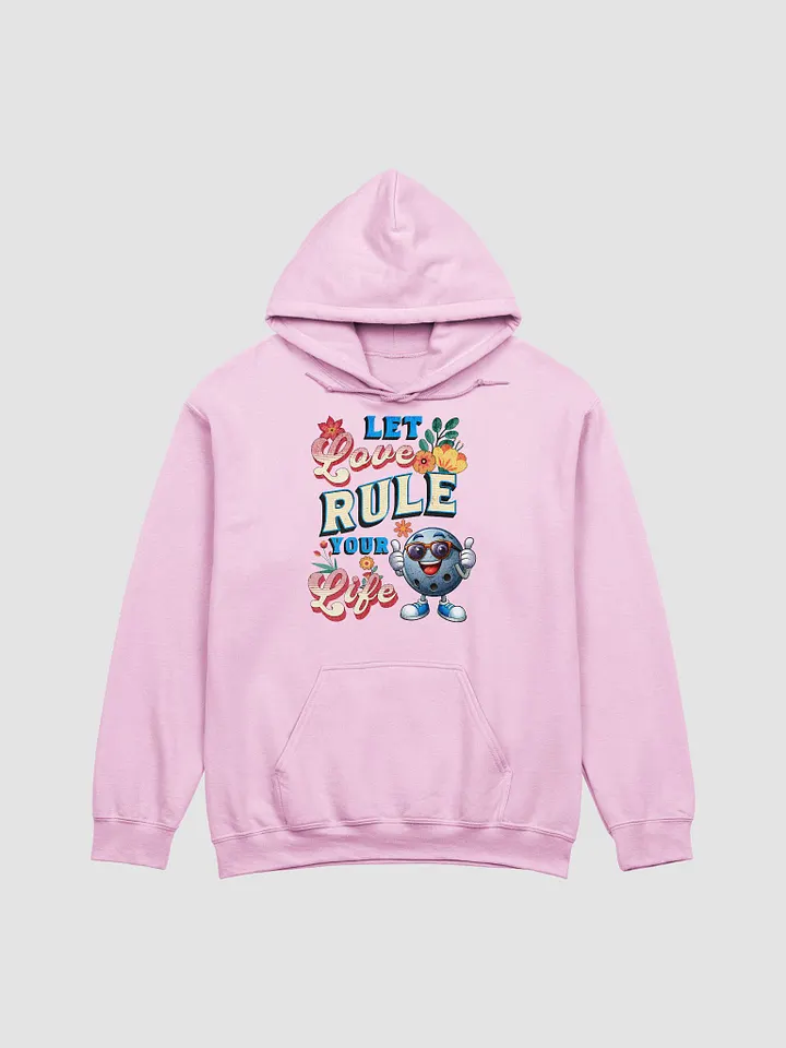 Let Love Rule Your Life Bowling Hoodie product image (13)