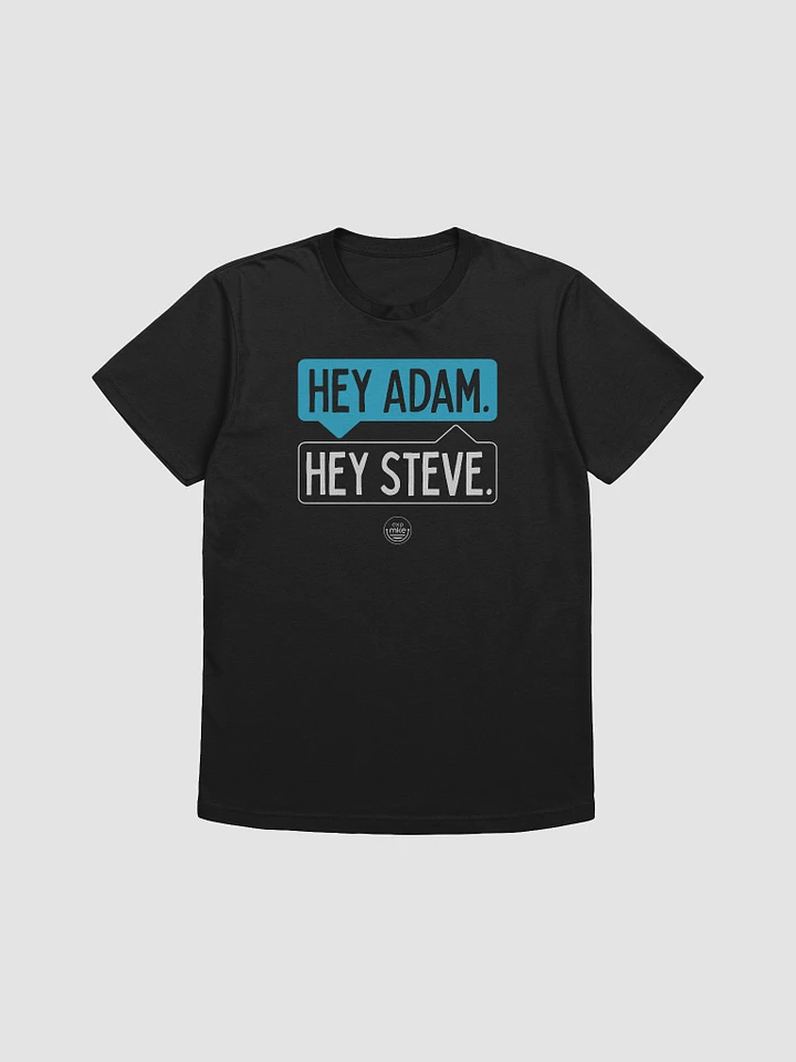 Hey Adam Hey Steve - The Tee product image (1)