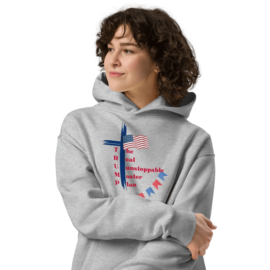 Trump Masterplan Oversized Strategy Hoodie product image (24)