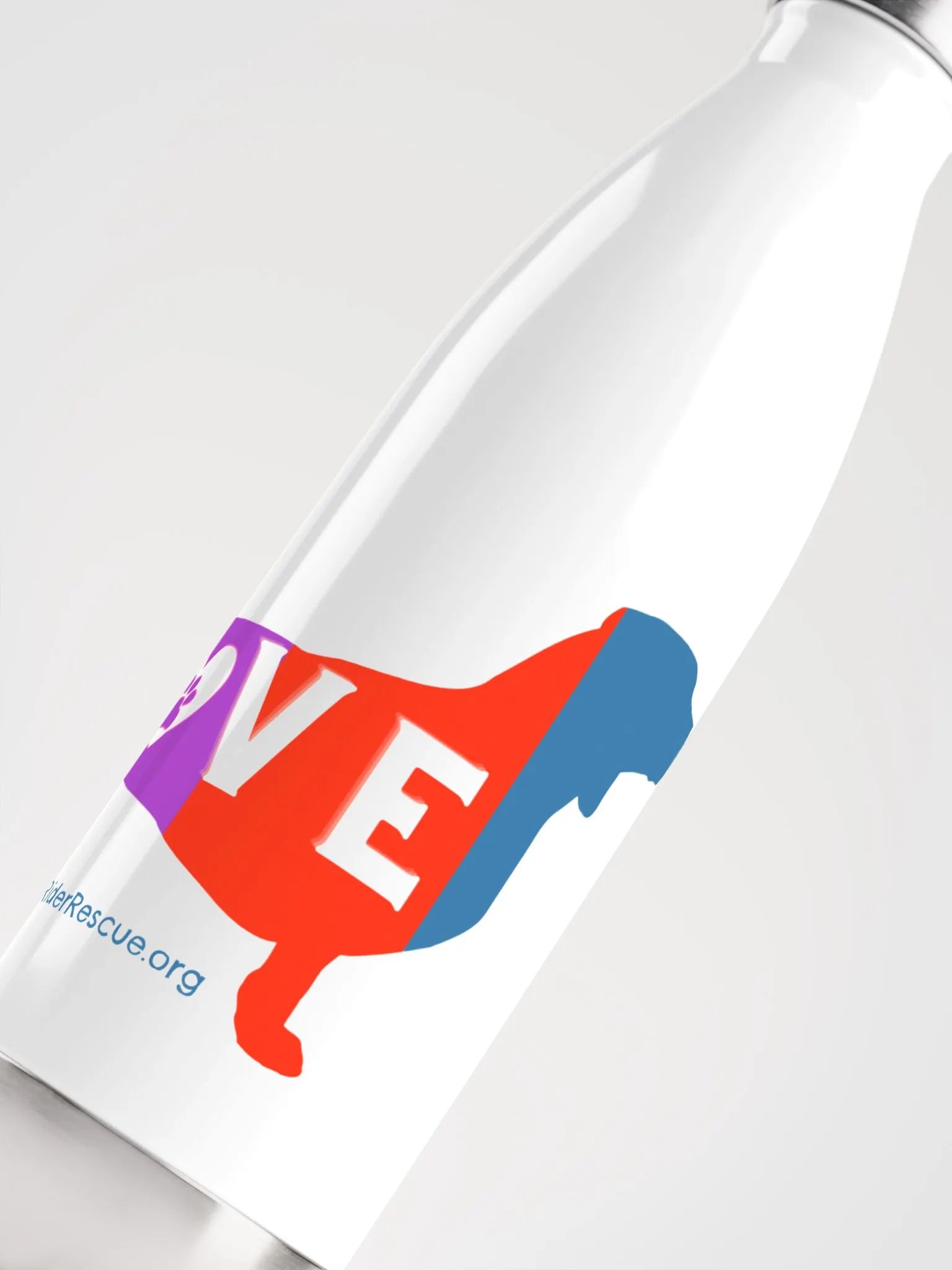 LOVE Dachshunds - colorful stainless steel water bottle product image (5)