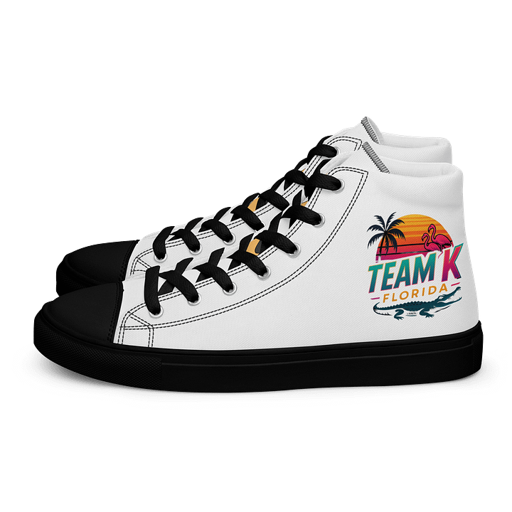 Team K Florida Women's High Top Canvas Shoes product image (1)