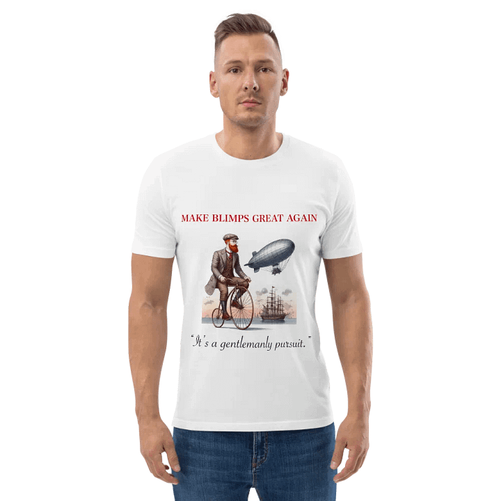 MAKE BLIMPS GREAT AGAIN - Organic Cotton Short Sleeve T-Shirt product image (2)
