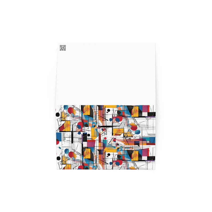 Kadinsky inspired birthday card product image (4)
