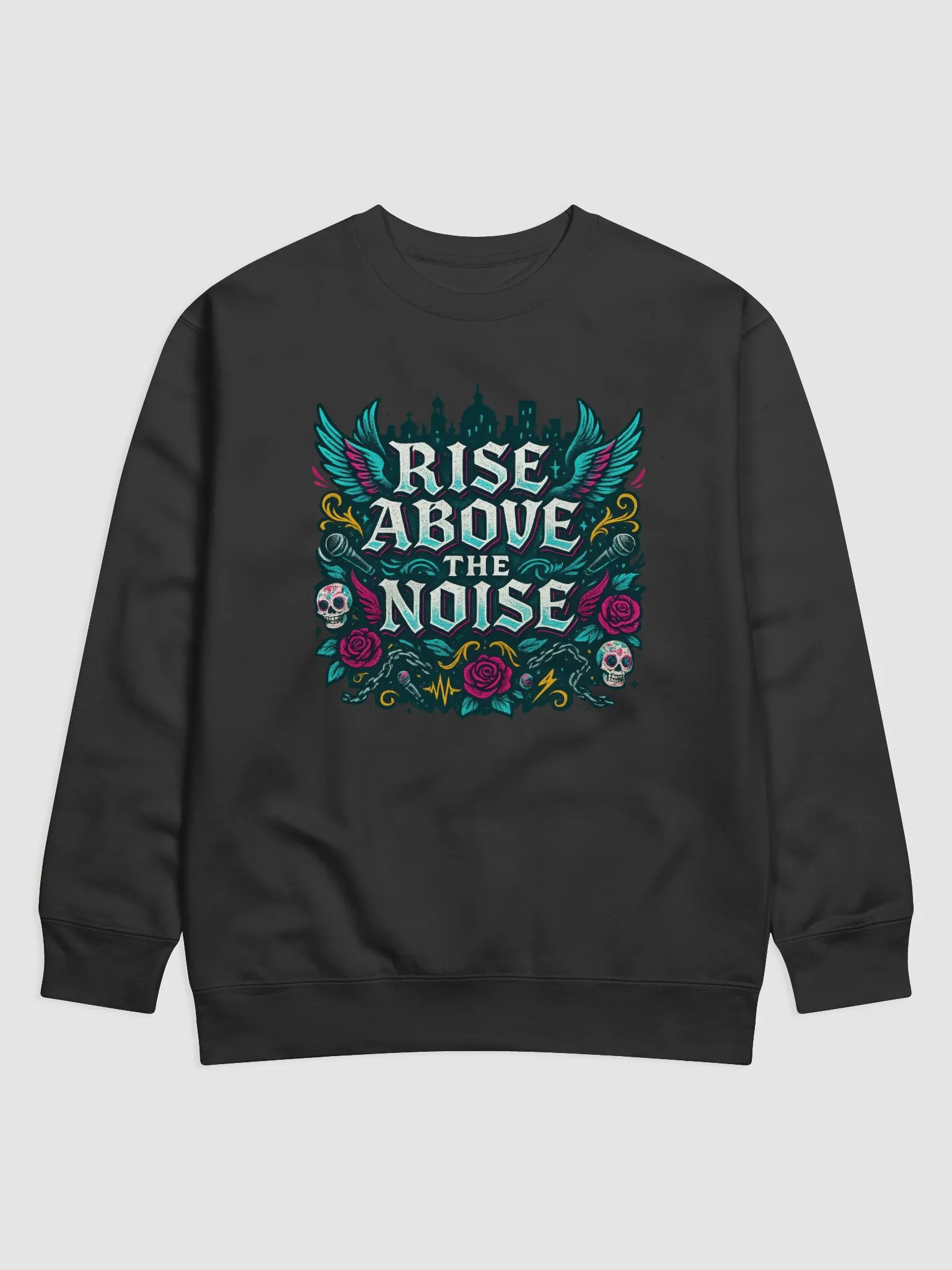 Rise Above the Noise Premium Sweatshirt product image (1)