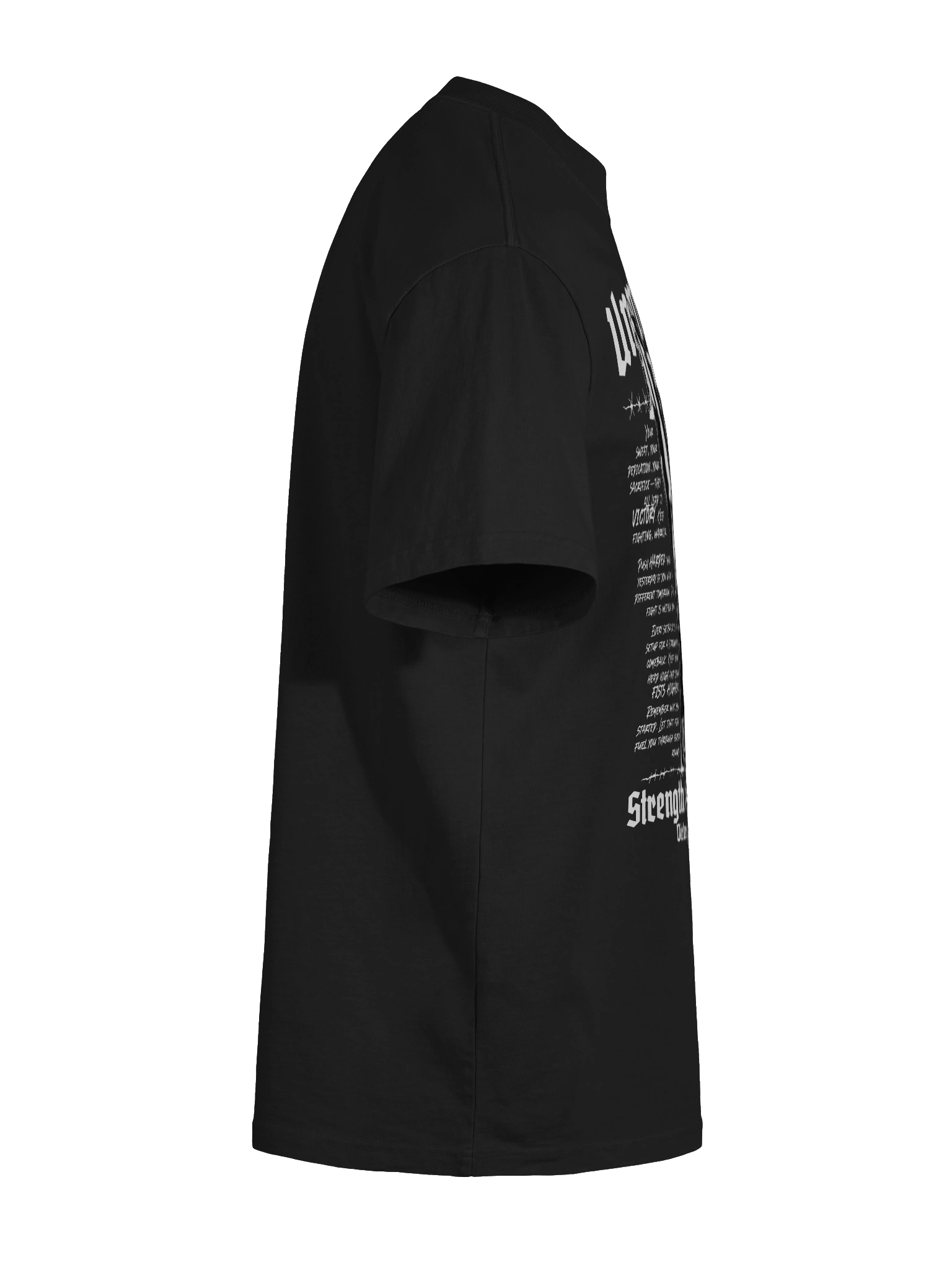 Oversized Black T-shirt - Unmatched Legacy product image (11)