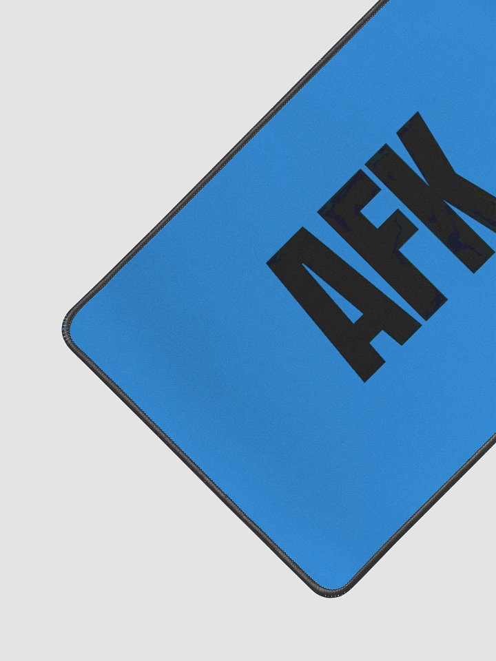 Bold Blue AFK Desk Mat 12x18 product image (1)