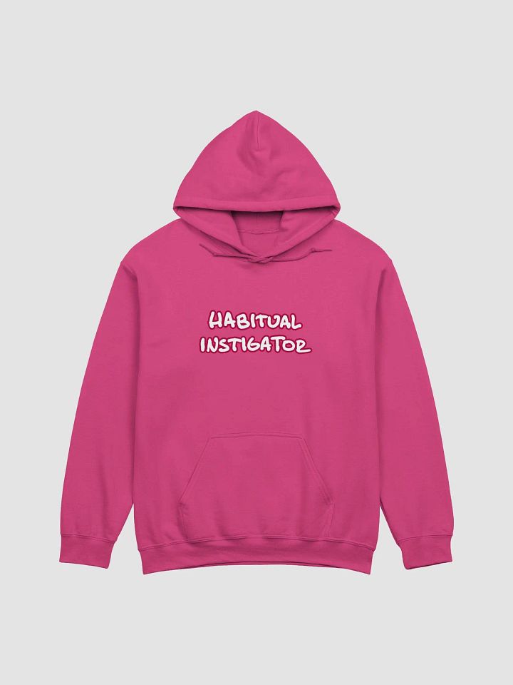 HABITUAL INSTIGATOR (lined design, #A6073C) classic hoodie product image (32)