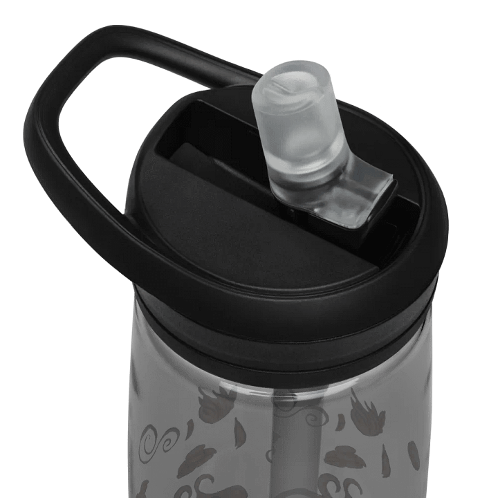 Learning to Breathe Fire 22 oz Straw Bottle Black product image (2)