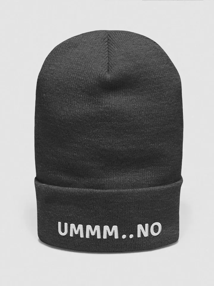 UMMM .. NO Beanie product image (2)