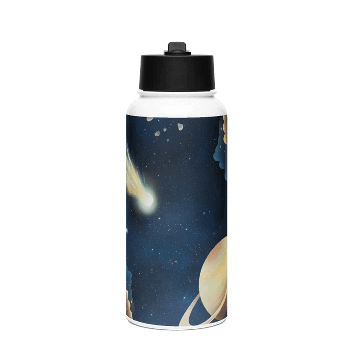 Galactic Glow Stainless Steel Water Bottle product image (1)