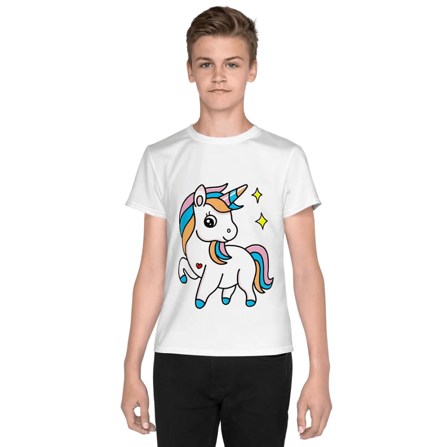 Whimsical Unicorn Dreams Youth T-Shirt product image (1)